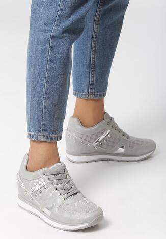 Szare Sneakersy She's a Mystery