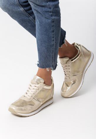 Złote Sneakersy Burn It Down