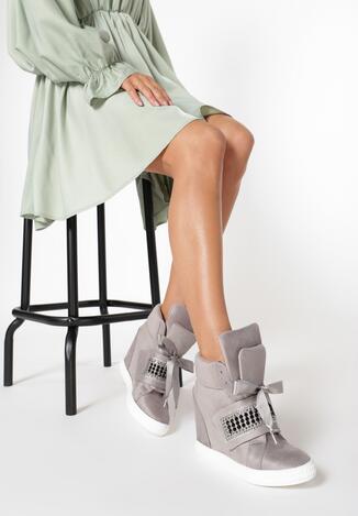 Szare Sneakersy Stop Me Now
