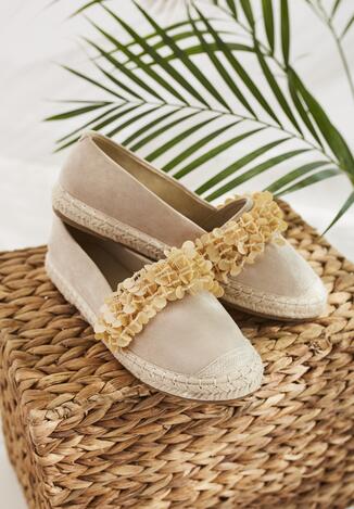 Beżowe Espadryle Yes Y'All