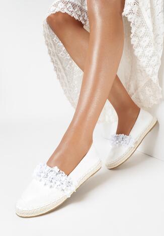 Białe Espadryle Yes Y'All
