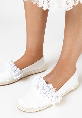 Białe Espadryle Yes Y'All