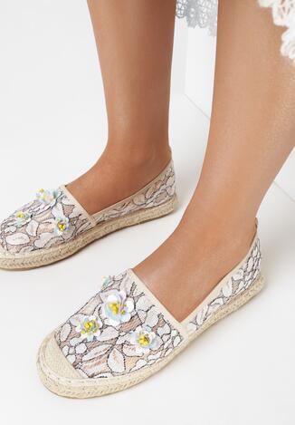 Beżowe Espadryle Part Of My Life