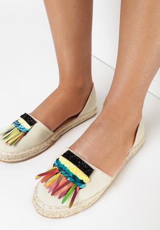 Beżowe Espadryle Rhythm