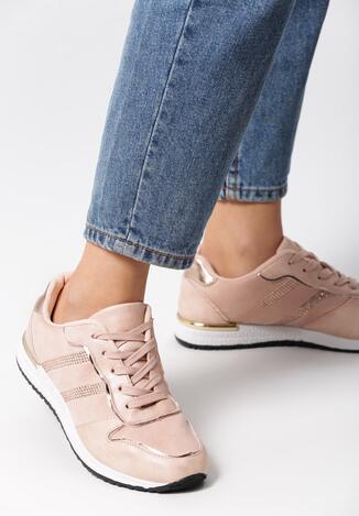 Różowe Buty Sportowe Always Be Yourself