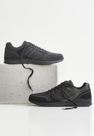 Czarne Buty Sportowe Drive Away