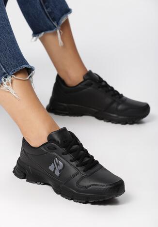 Czarne Buty Sportowe Mystery Train