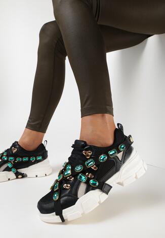 Czarne Sneakersy Designate