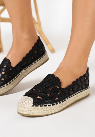 Czarne Espadryle Exacuate
