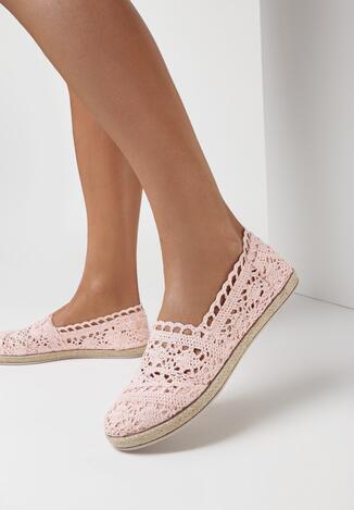 Różowe Espadryle Satisfyingly