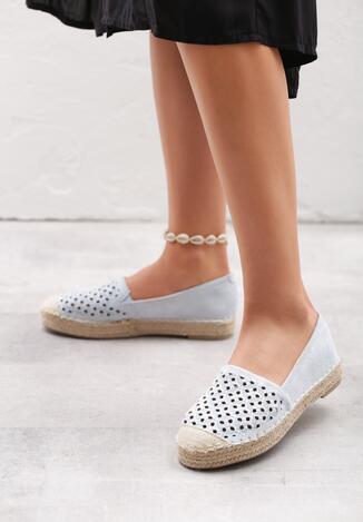 Kék espadrilles
