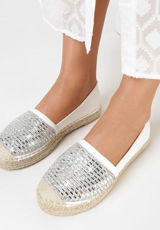 Białe Espadryle Bro
