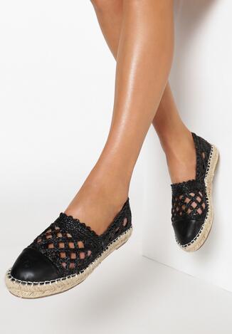 Czarne Espadryle Step Dance