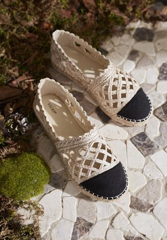 Beżowe Espadryle Step Dance