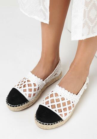 Białe Espadryle Step Dance