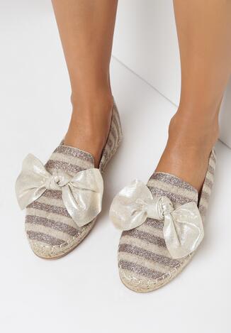 Beżowe Espadryle Sport
