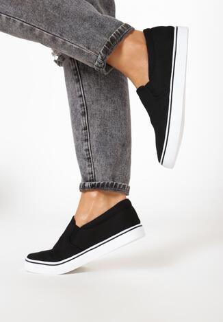 Czarne Slip On Needed You So