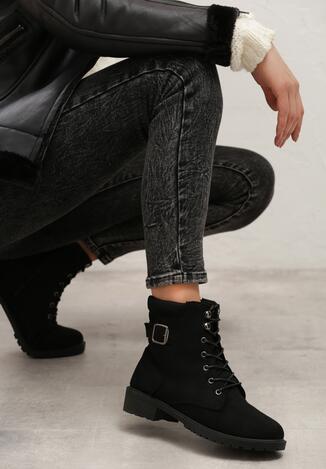 Czarne Botki Mundijong