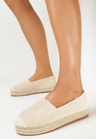 Espadrile Bej