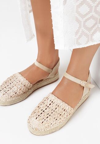 Beżowe Espadryle Morgata