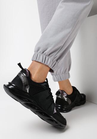 Czarne Sneakersy Thosiphae