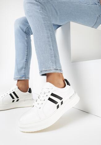Białe Sneakersy Aluvere