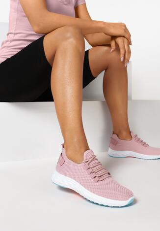 Różowe Buty Sportowe Cheldina