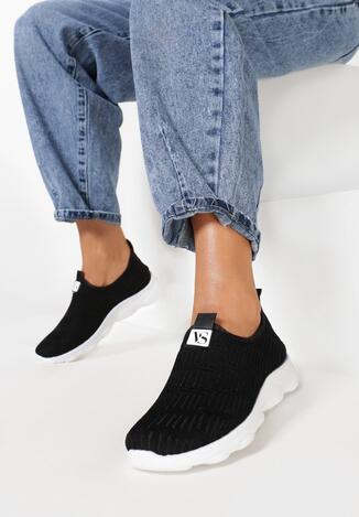 Czarne Buty Sportowe Amarissa