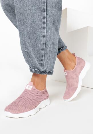 Różowe Buty Sportowe Amarissa