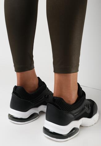 Czarne Sneakersy Natural Glisten