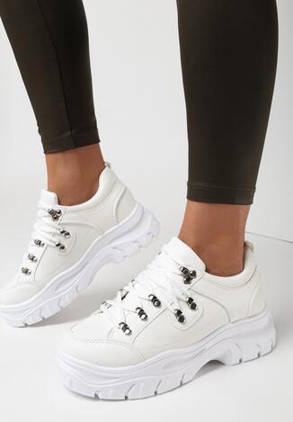 Białe Sneakersy Calyreisis