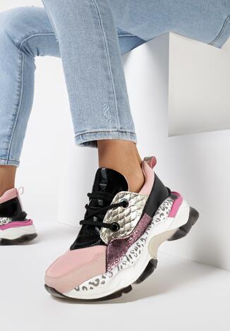 Różowe Sneakersy Prosis