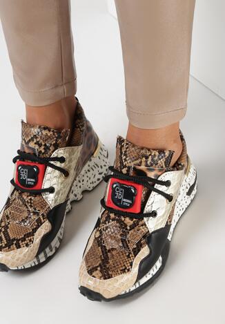 Brązowe Sneakersy Livesey