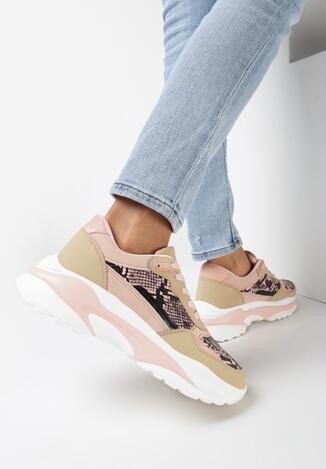 Różowe Sneakersy Thonimoni