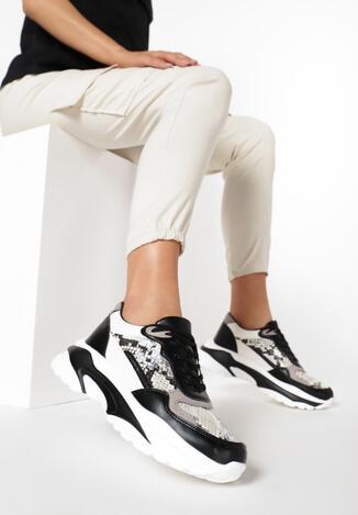 Czarne Sneakersy Thonimoni