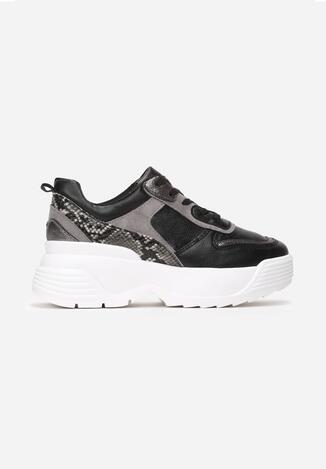 Czarne Sneakersy Birdbush