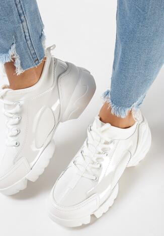 Białe Sneakersy Bathaphaura