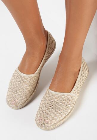 Kremowe Espadryle Adralodia