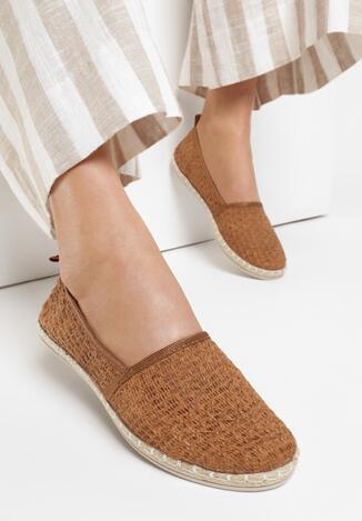 Brązowe Espadryle Adralodia
