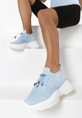 Niebieskie Sneakersy Amaliteia