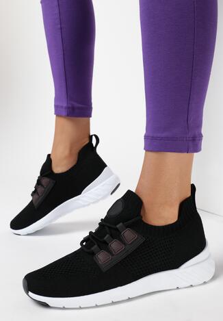 Czarne Buty Sportowe Delabelle