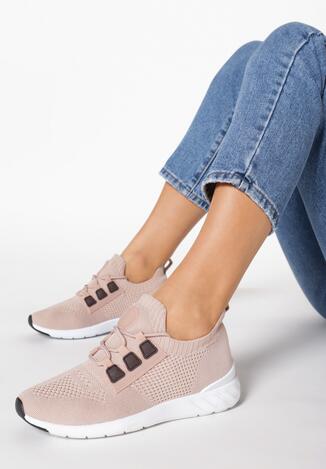 Różowe Buty Sportowe Delabelle