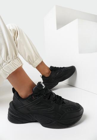 Czarne Buty Sportowe Cliffdream