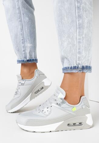 Jasnoszare Buty Sportowe Nymerris