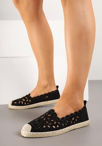 Fekete Espadrilles