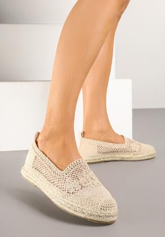 Espadrile Bej