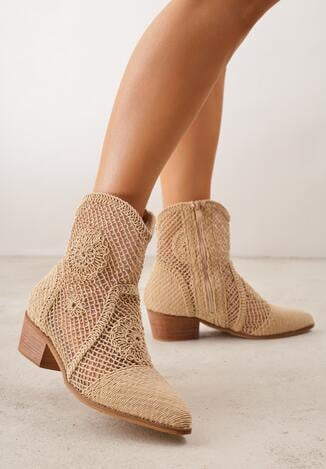 Botine Bej închis