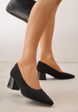 Pantofi cu toc Negri