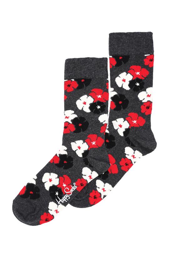 Szare Skarpetki Kimono Happy Socks 2
