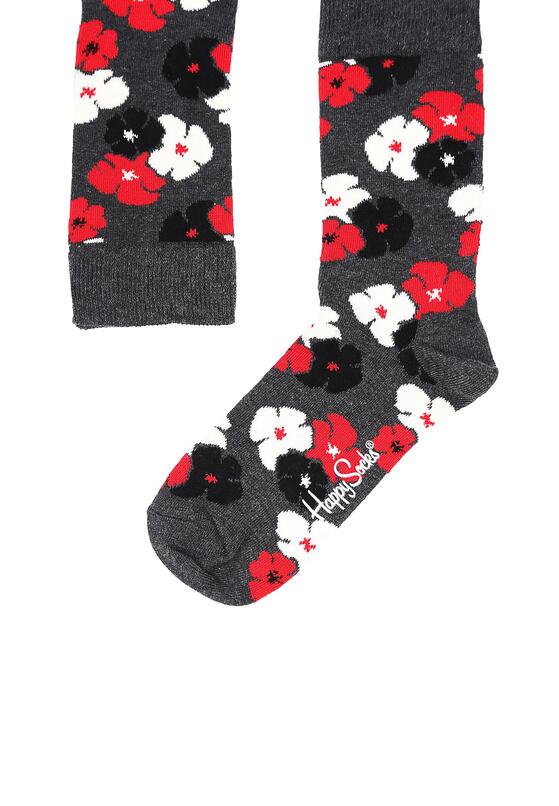 Szare Skarpetki Kimono Happy Socks 3